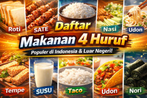 makanan 4 huruf