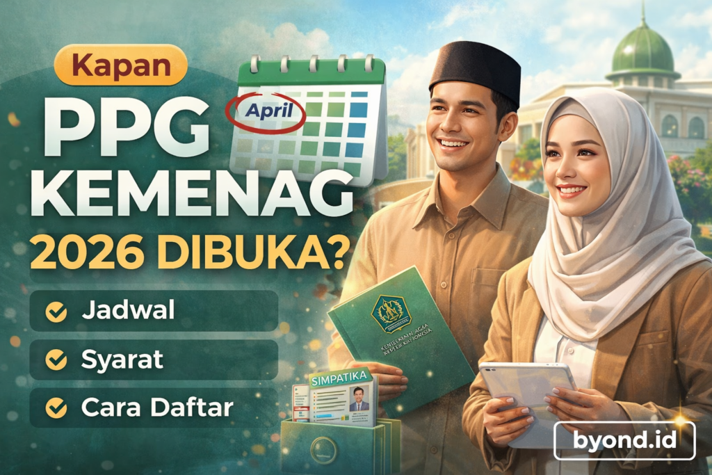 kapan PPG Kemenag 2026 dibuka
