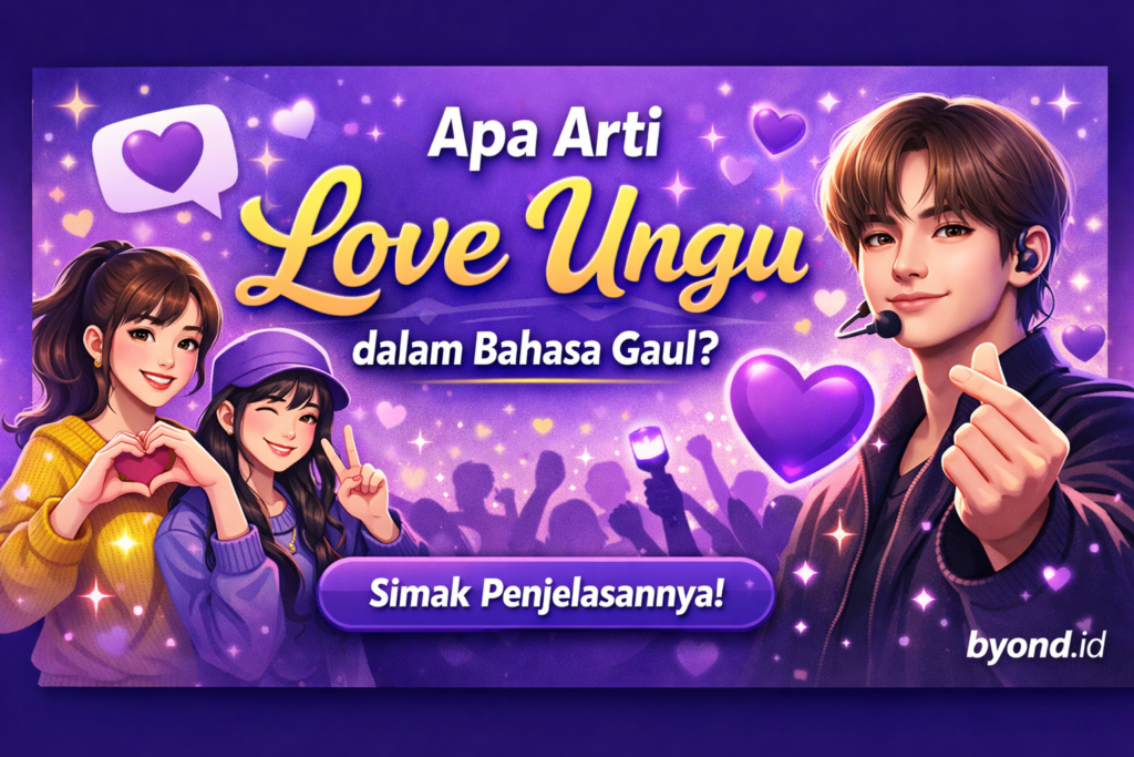 Apa Arti Love Ungu dalam Bahasa Gaul