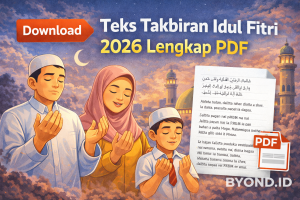teks takbiran idul fitri 2026 lengkap pdf