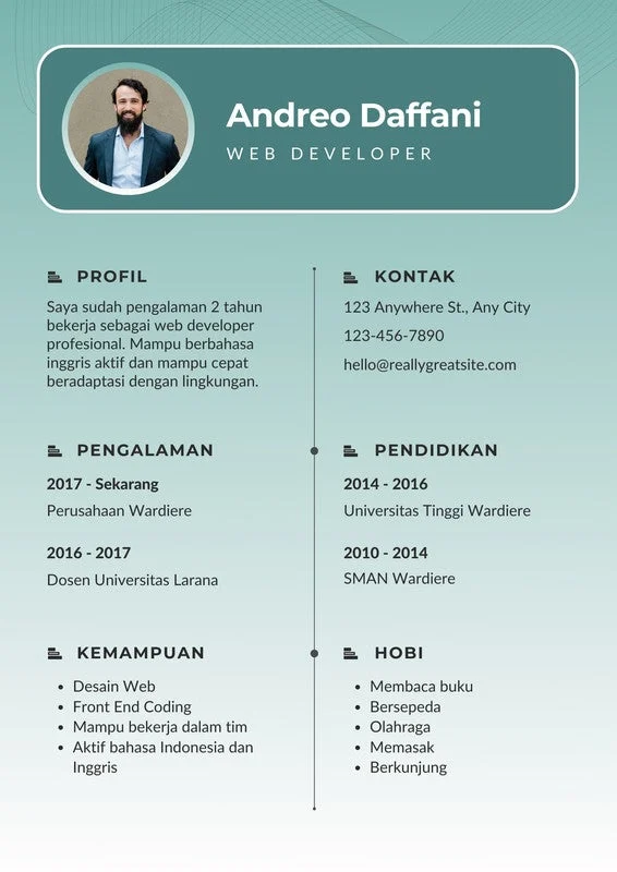 Contoh Biodata Minimalis: Panduan Praktis & Elegan untuk Setiap Kebutuhan