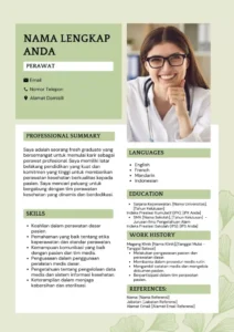 Contoh Biodata Perawat: Panduan Lengkap Membuat Profil Profesional