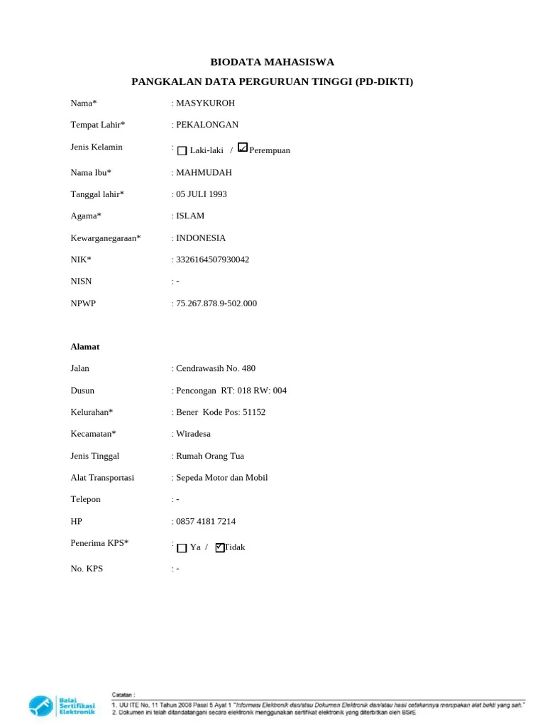 Contoh Biodata untuk Bidang Pariwisata – Panduan Lengkap dan Praktis