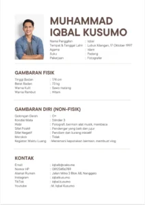 Contoh Biodata untuk Usia 30-an: Panduan Lengkap dan Praktis