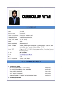 Contoh CV dengan Kegiatan Ekstrakurikuler – Panduan Lengkap & Praktis