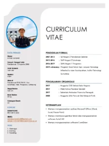 Contoh CV dengan Pengalaman Magang – Panduan Praktis Membuat CV Menarik