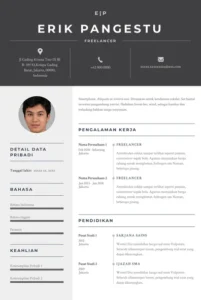 Contoh CV dengan Proyek Freelance – Panduan Lengkap & Praktis
