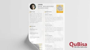 ** Contoh CV dengan QR Code Profil – Cara Membuat & Tips Praktis