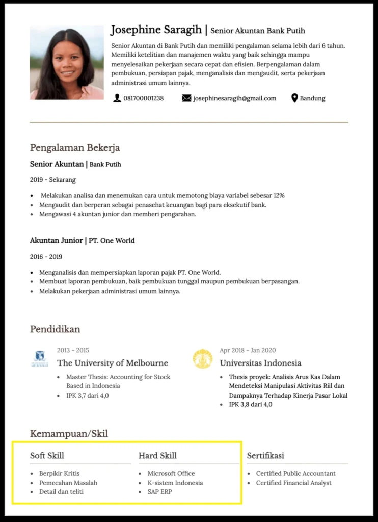 Contoh CV dengan Skill Bahasa Asing – Panduan Praktis Membuat Profil Profesional