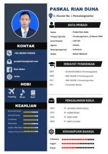 Contoh CV dengan Ukuran File Kecil: Panduan Praktis