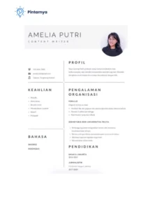 Contoh CV Fresh Graduate: Panduan Lengkap Membuat CV Profesional