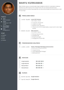 Contoh CV Marketing Digital – Panduan Praktis Membuat CV Menarik
