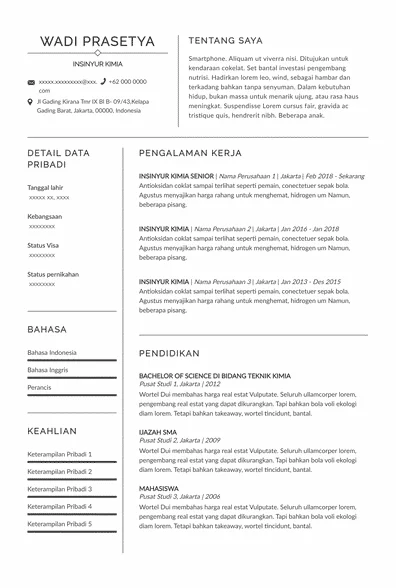 Contoh CV untuk Posisi Laboratorium – Panduan Praktis dan Profesional