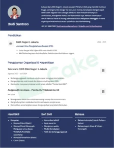 Contoh CV untuk Posisi Procurement – Panduan Lengkap dan Praktis