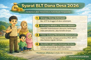 Syarat dan Ketentuan Penerima BLT 2026 di Indonesia